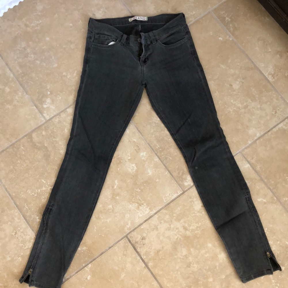 J brand grey skinny jeans
